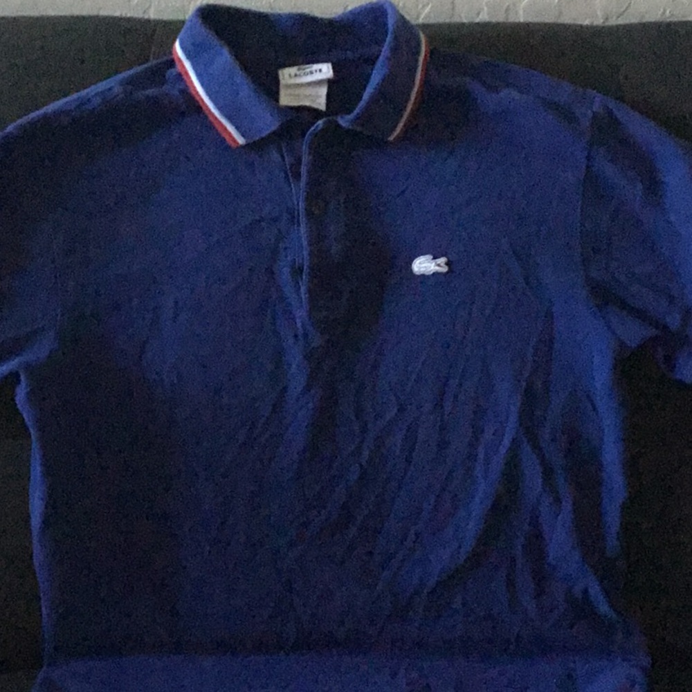 Navy Blue Lacoste polo boys
